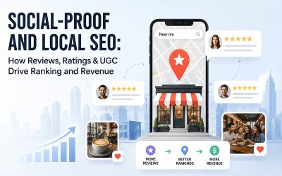 Social Proof and Local SEO: How Reviews, Ratings, and UGC Drive Ranking and Revenue
